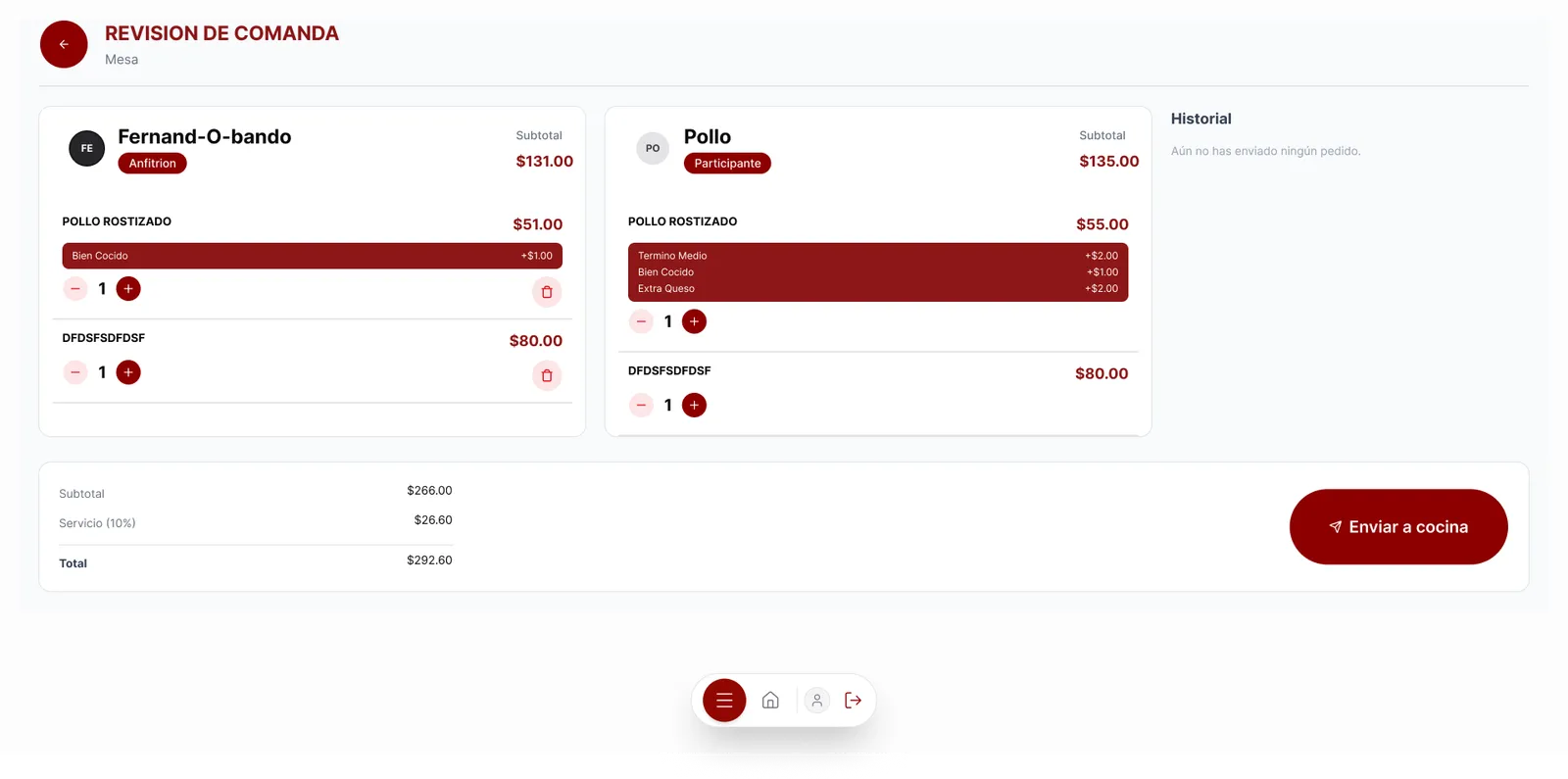 Ember view: Collaborative cart